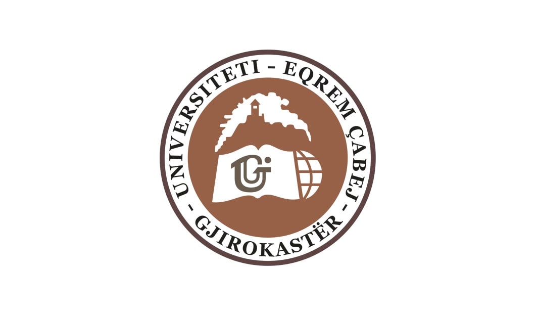 Logo UNIVERSITETI "EQEREM ÇABEJ" GJIROKASTËR
