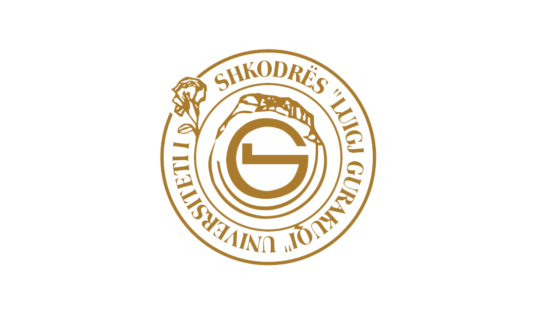 Logo UNIVERSITETI "LUIGJ GURAKUQI" SHKODËR